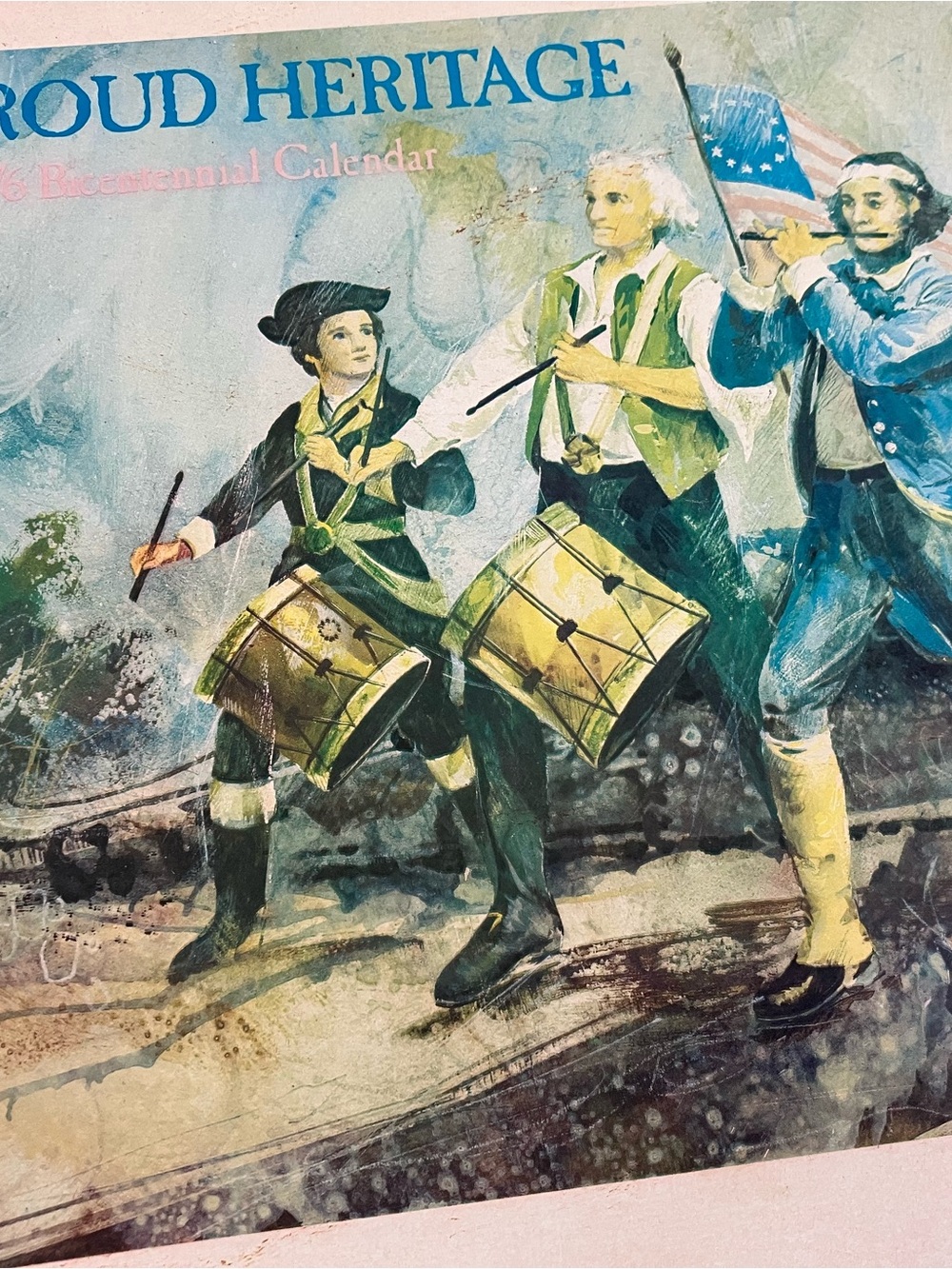 1976 Heritage Bicentennial Calendar